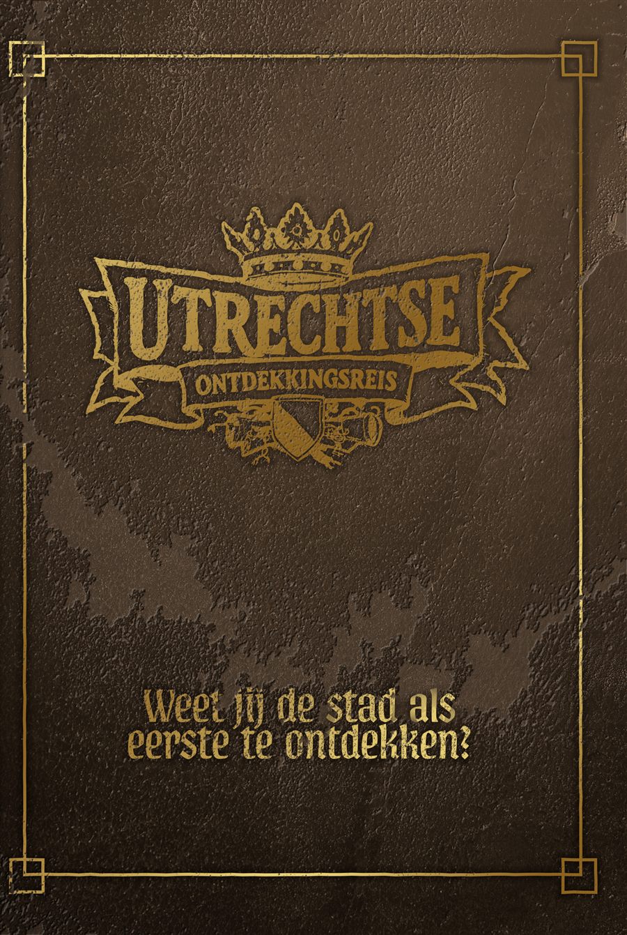 Het verkennersboek met goudfolie