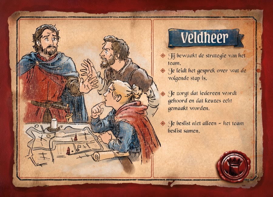 Rollenkaart van de Veldheer