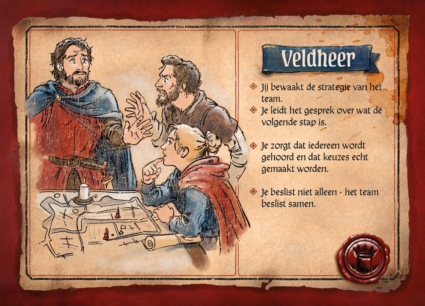 Rolkaart van de Veldheer
